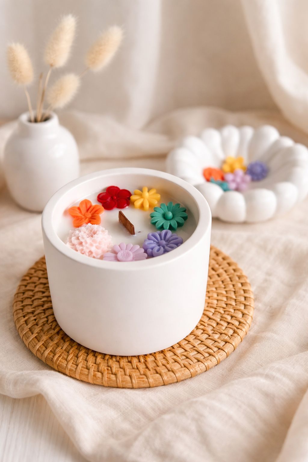 Vela de Explosión Floral