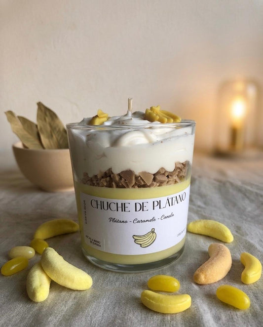 Vela chuche de plátano