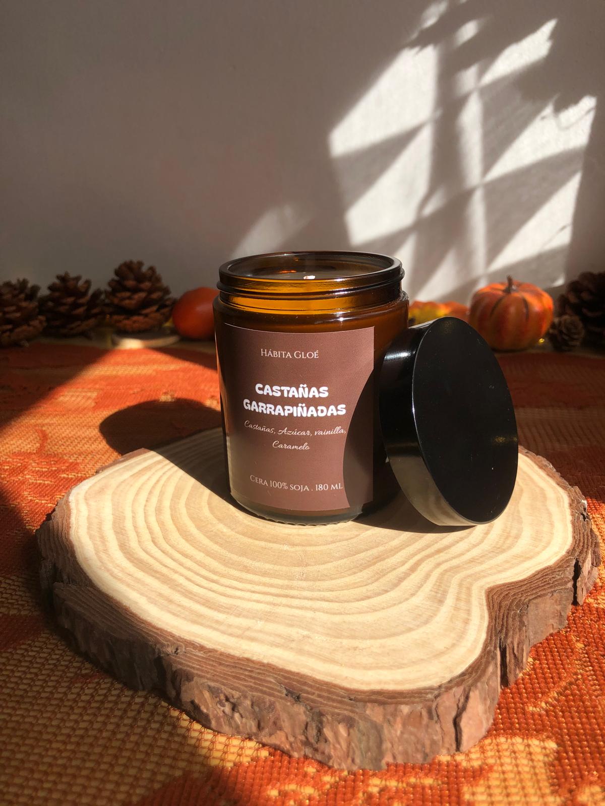 Vela Castañas Garrapiñadas