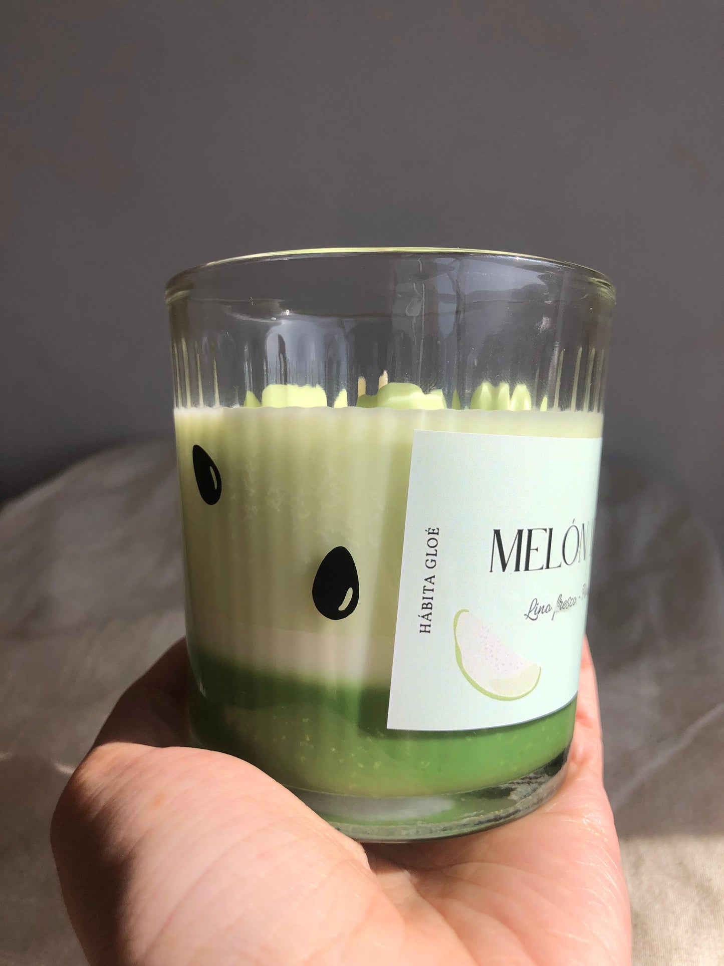 Vela chicle de Melón