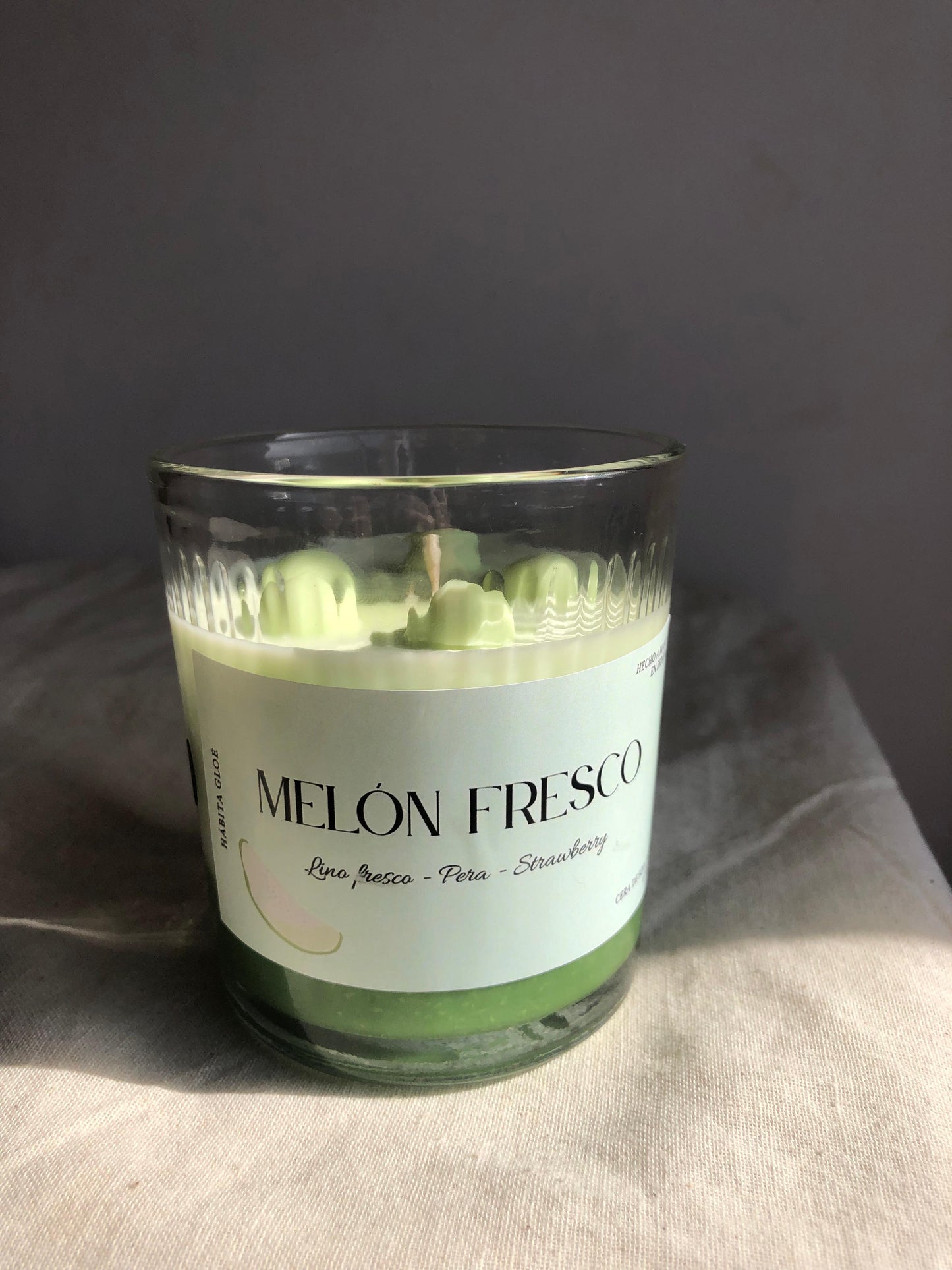 Vela chicle de Melón