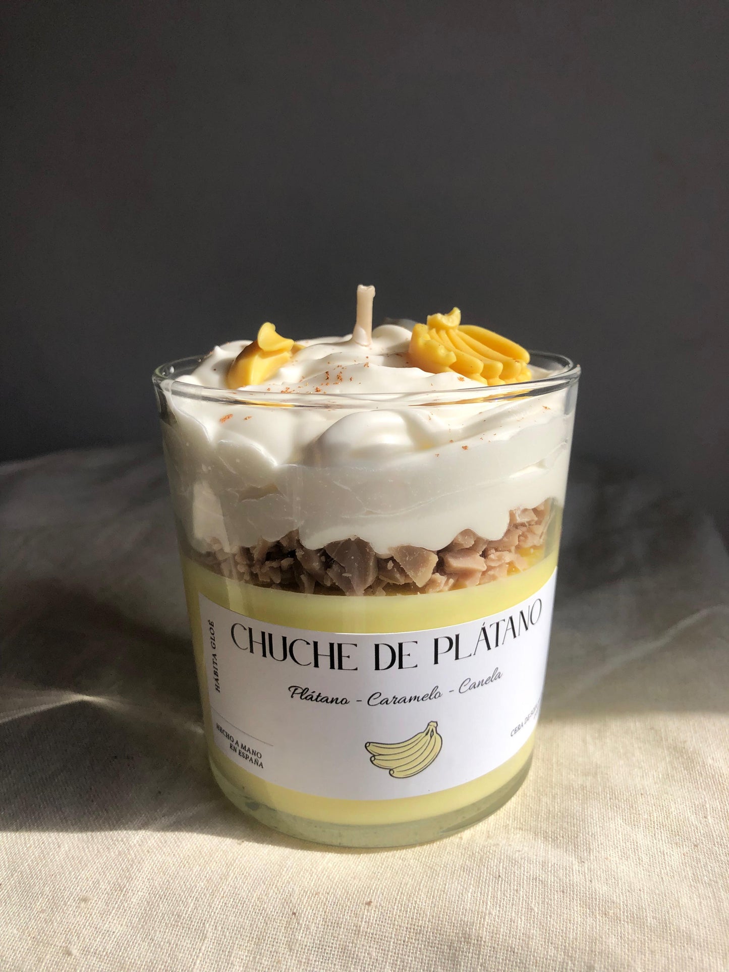 Vela chuche de plátano