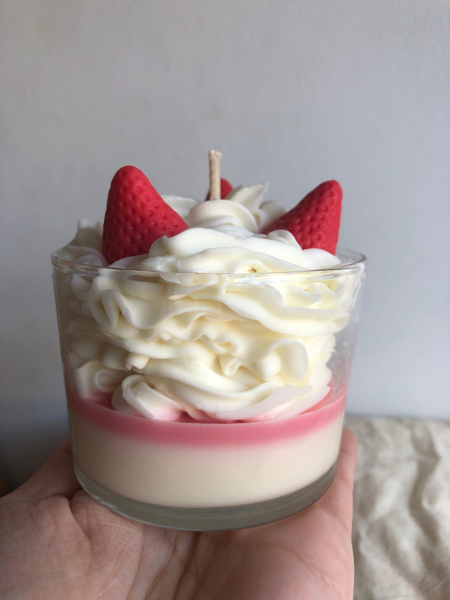 Vela de Fresas & Nata