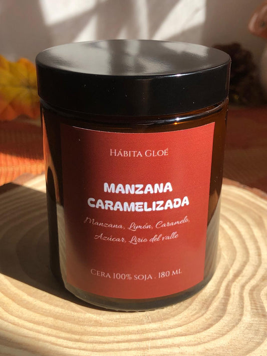 Vela Manzana Caramelizada