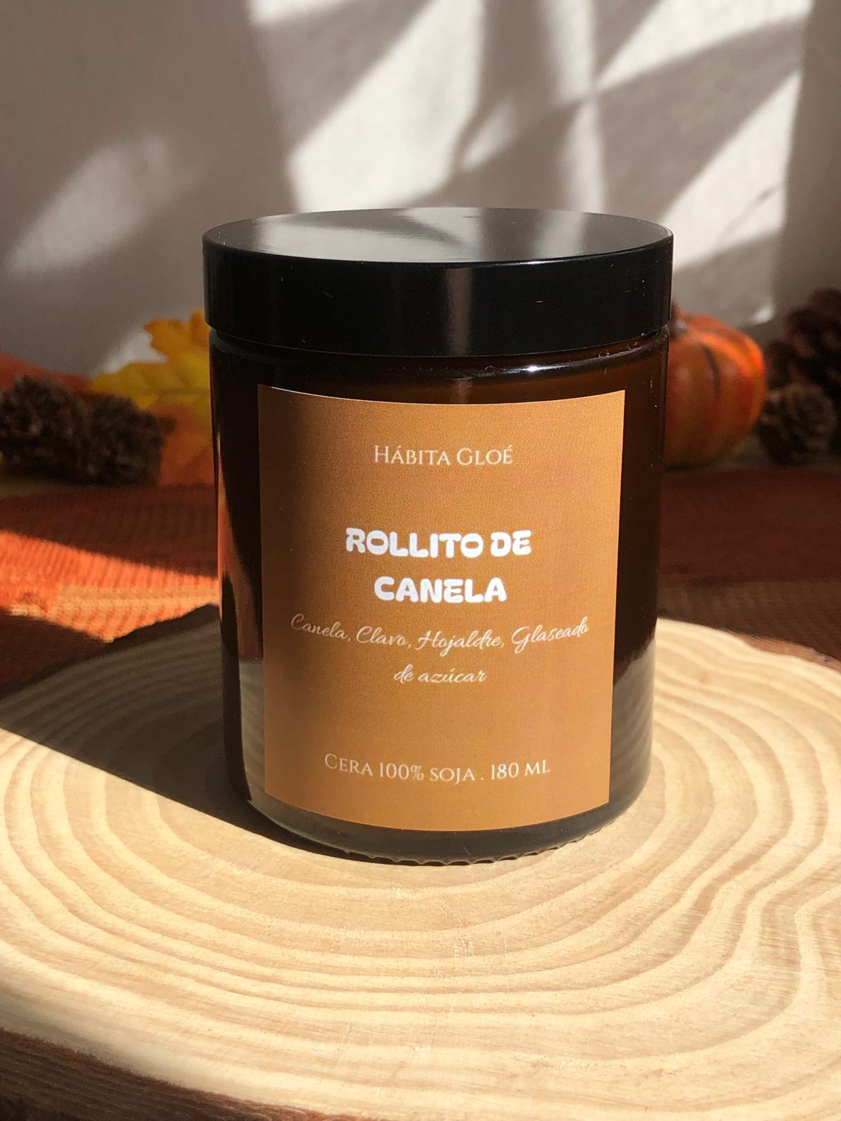 Vela Rollito Canela