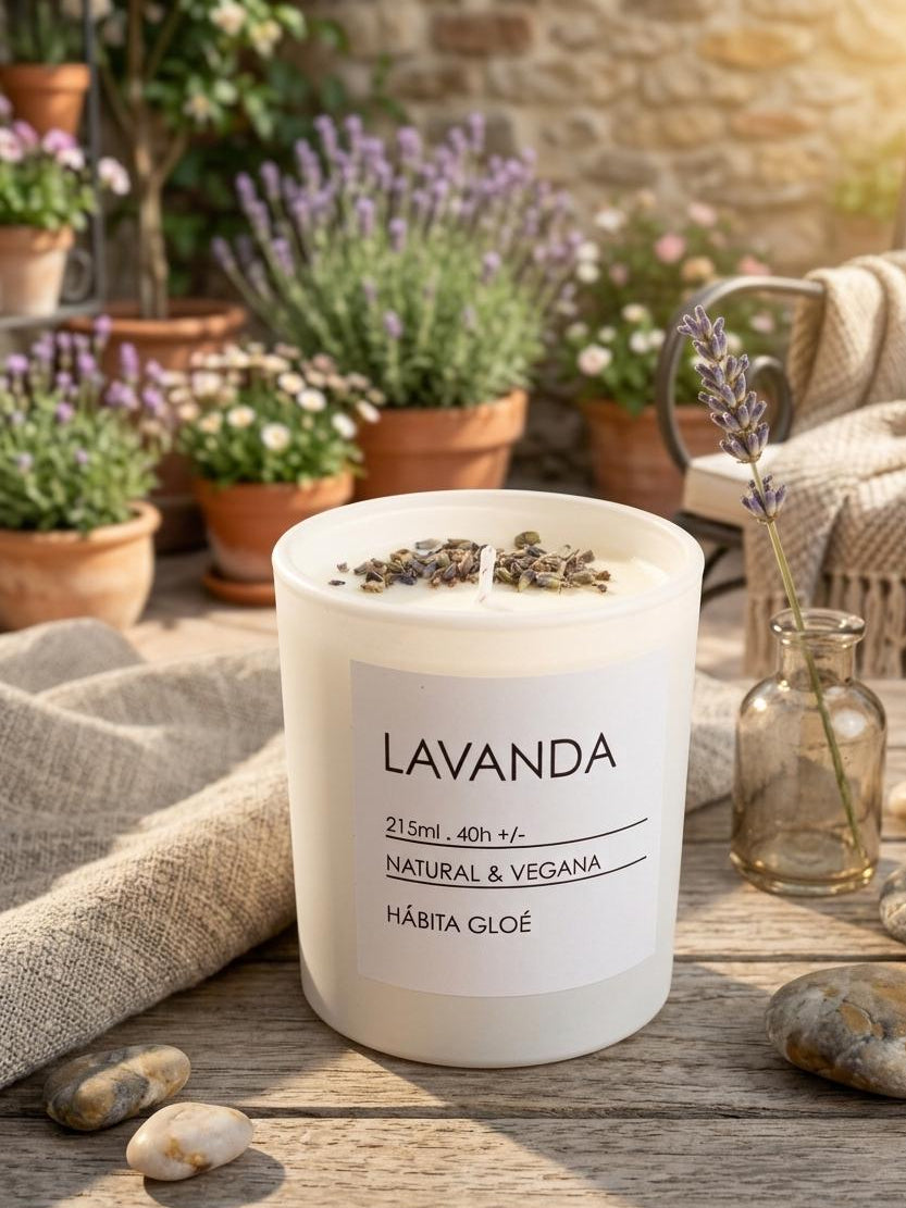 Vela de Lavanda