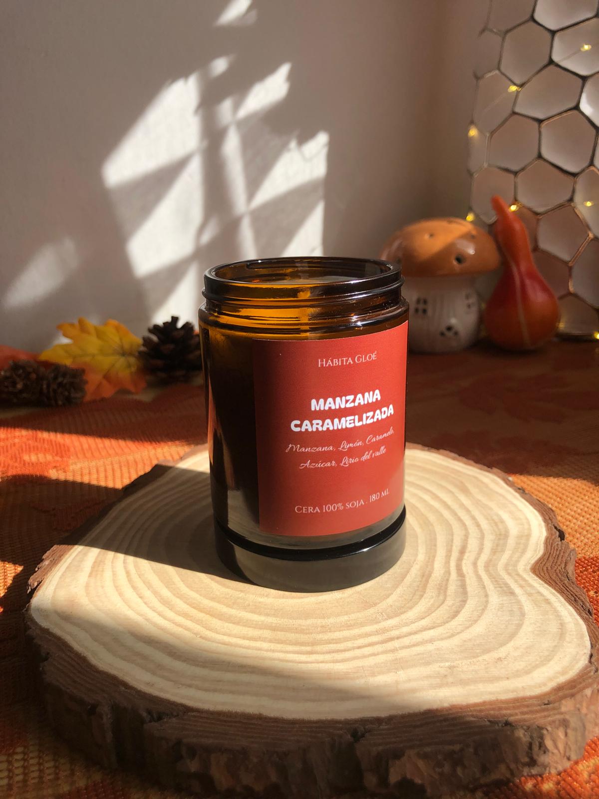 Vela Manzana Caramelizada