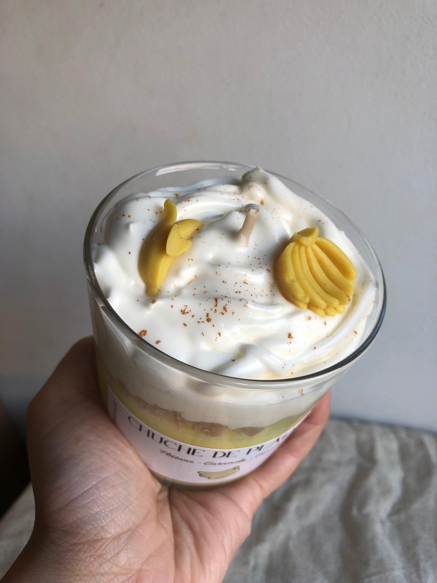 Vela chuche de plátano
